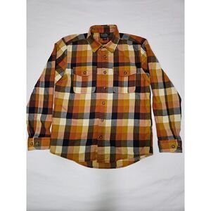 Pendleton Merino Wool Flannel Shirt, Plaid Fall Colors